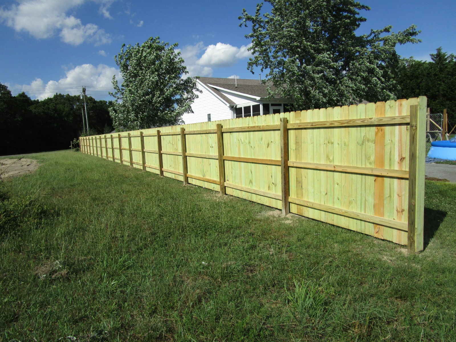 116_6ft-southen-yellow-pine-privacy-dog-ear-wood-fence-rear-side Wood - Forrest Fencing
